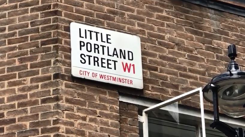 Little Portland Sign - G&G Goodfellows