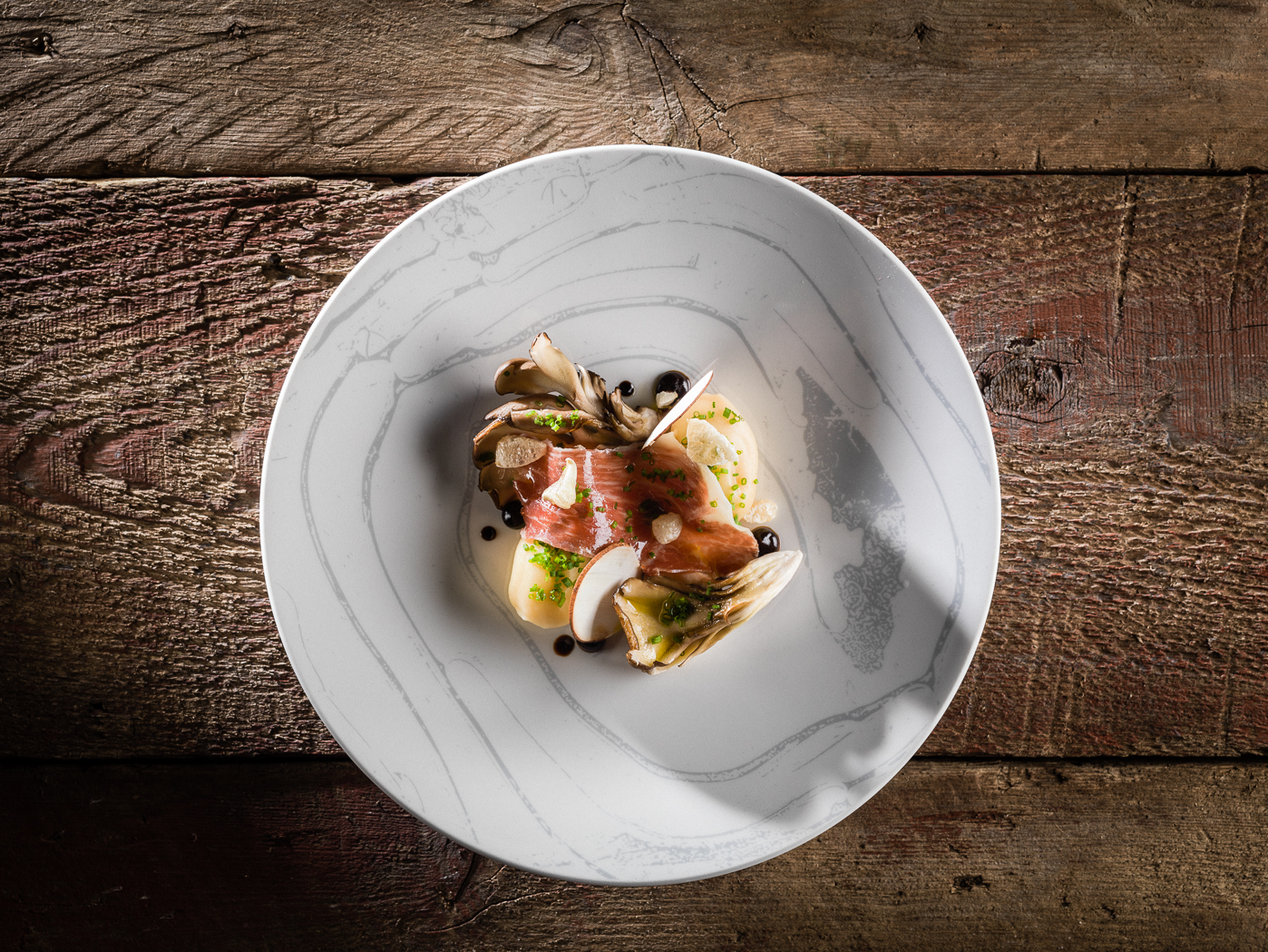 Steven Smith Heritage Potatoes cooked in Bacon Dashi - G&G Goodfellows