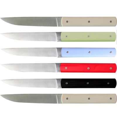 888 Knife - Mixed Colours (Set 6)