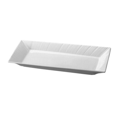 Esprit Long Tray Shiny/Matt Wh 28cm