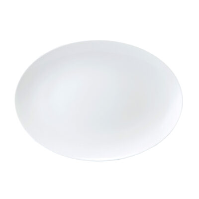 Chinese Line Oval Coupe Platter 25cm