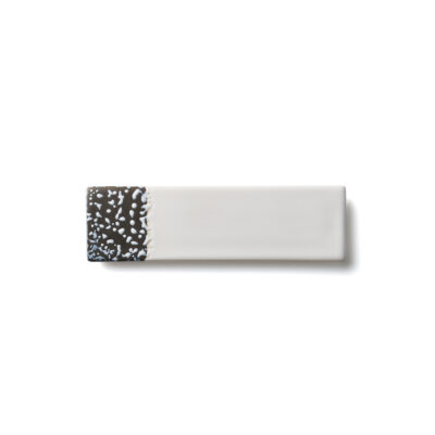 Dentelle Mini Tray 23x6cm - White/Black