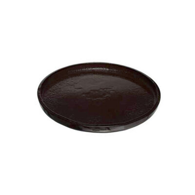 Glass Appetiser Plate 19.2cm -  Dk Brown