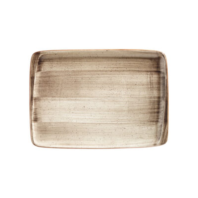 Moove 15x14cm Rectangular Plate - Brown