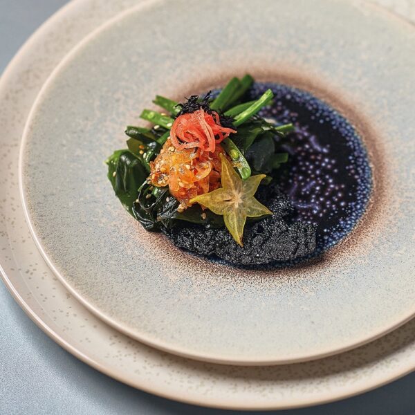 Abysse Dinner Plate 25cm-Blue Dragon