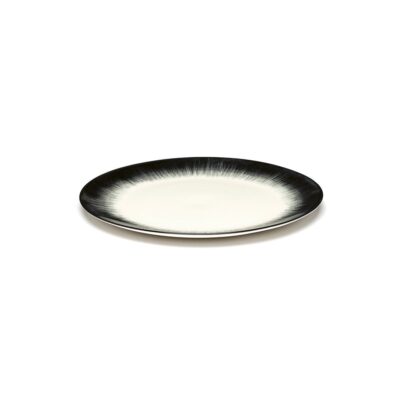 ADM Shadow Plate 24cm - White/Black V4