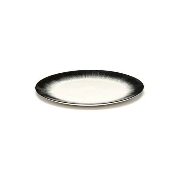 ADM Shadow Plate 24cm - White/Black V4