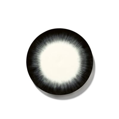 ADM Shadow Plate 24cm - White/Black V5