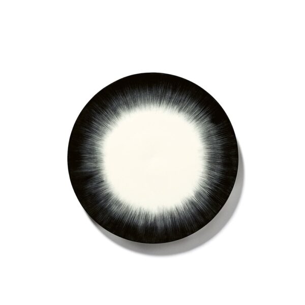 ADM Shadow Plate 24cm - White/Black V5
