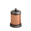 aged silver copper pepper mill 90mm p14193 10009 image - G&G Goodfellows