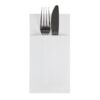 airlaid white cutlery pocket p2543 1929 image - G&G Goodfellows