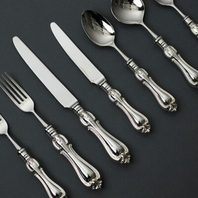 Albert Silver Plated Dessert Spoon