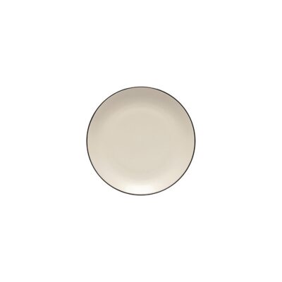 Augusta Bread Plate 16.7cm-Natural Black