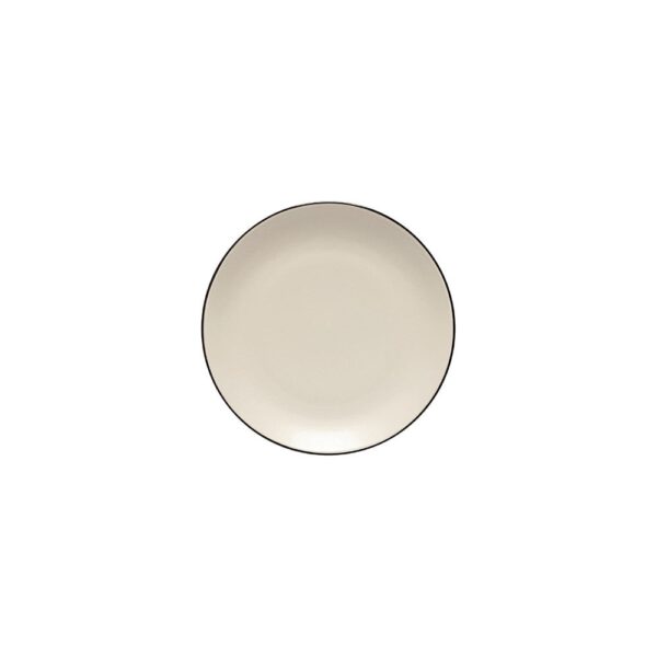 Augusta Bread Plate 16.7cm-Natural Black