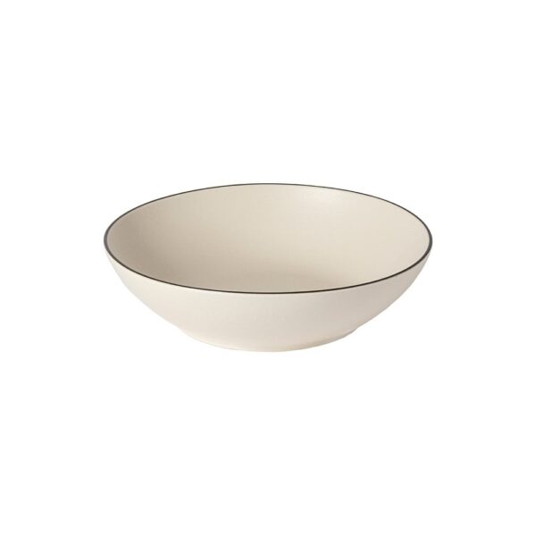 Augusta Pasta Bowl 21.5cm-Natural Black