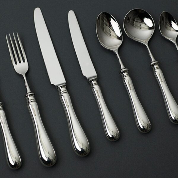 Baguette Silver Plated Soup Spoon