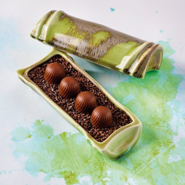 Bamboo Amuse Bouche 18x7cm-Vert Bronze