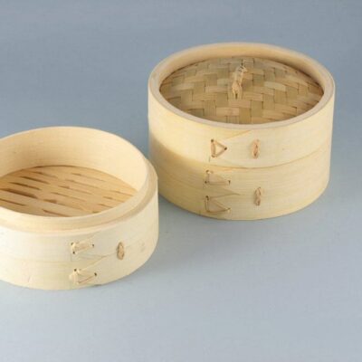 Bamboo Steamer w/Lid 4"
