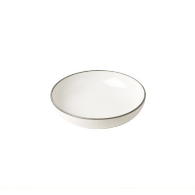 Base Plate High Edge 17cm - Strok Grey