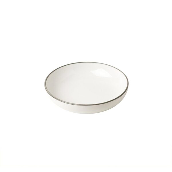 Base Plate High Edge 17cm - Strok Grey