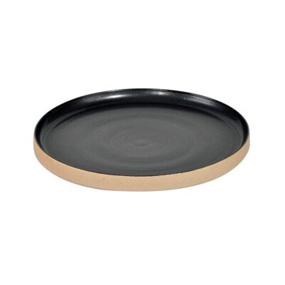 Basic Dinner Plate 24.5cm-Dark Grey