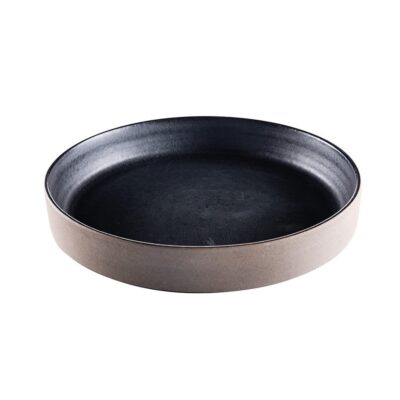 Basic Hollow Dish 21cm - Dark Grey