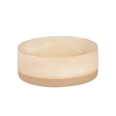 Basic Salad Bowl Large 23.5cm-Ivory