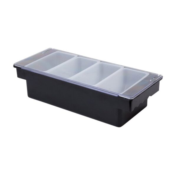 Beaumont Plastic Condiment Holder 4 Comp