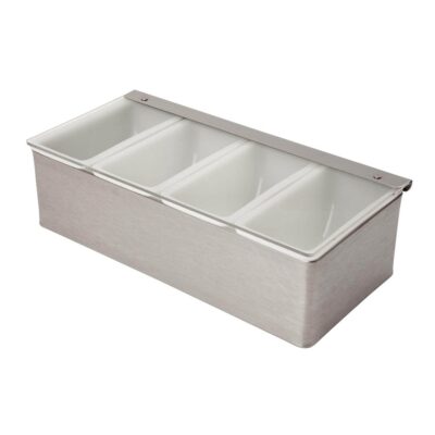 Beaumont S/S Condiment Holder 4 Comp