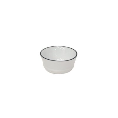 Beja Ramekin/Butter Dish 7cm - Blue Rim