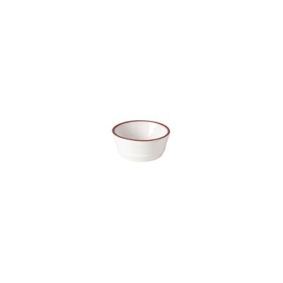 Beja round Ramekin/Butter Dish 7cm - Red