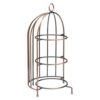 bird cage tea stand 47x25cm p8076 6614 image - G&G Goodfellows