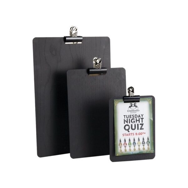 Black A5 Chalkboard