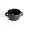 black enamel round cooking pot 12x10cm p4846 4338 image - G&G Goodfellows