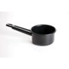 black enamel saucepan 10x6cm p4845 4337 image - G&G Goodfellows