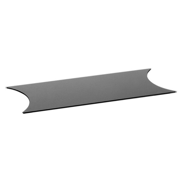 Black Glass Display 49x21cm