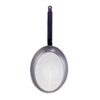 black iron oval fish pan 40x29cm p4005 3459 image - G&G Goodfellows