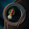 black m s plate 27cm rose gold swirl p10643 7657 image - G&G Goodfellows