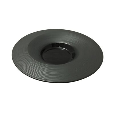 Black Matt/Shiny Deep Esprit Plate 27cm