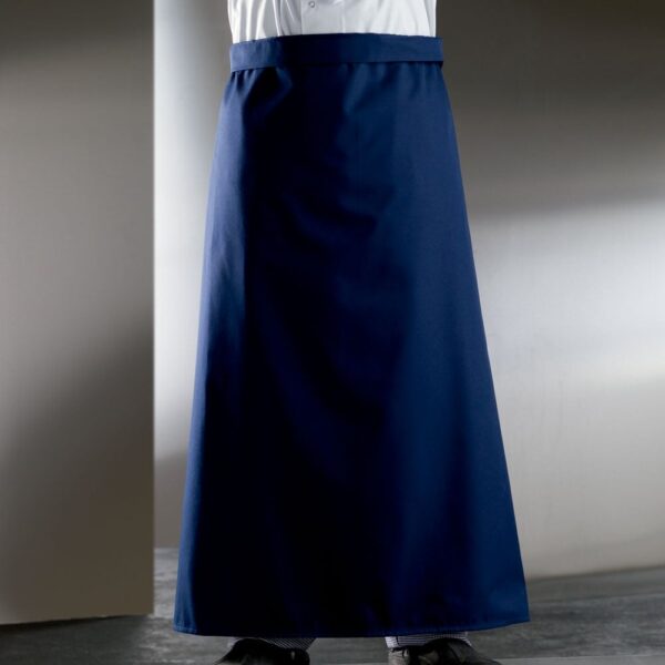 Black Poly Cotton Waist Apron 100x105cm