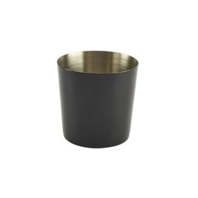 Black Serving Cup 8.5x8.8cm(h)- Plain