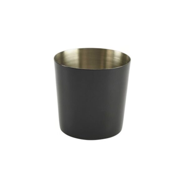 Black Serving Cup 8.5x8.8cm(h)- Plain