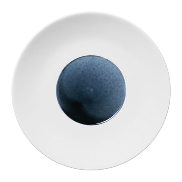 Blue Silent Plate 20.5x3.3cm