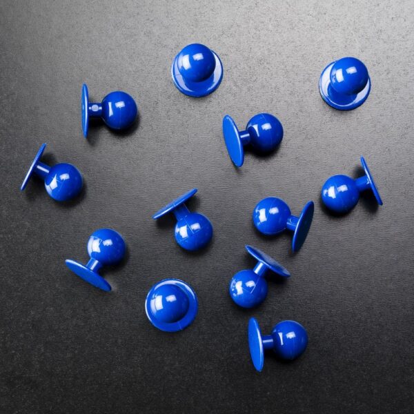 Blue Stud Buttons