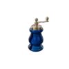 blue wood and nickel plated pepper mill p14205 10056 image - G&G Goodfellows