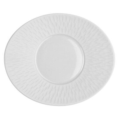 Boreal Satin Oval Plate 32x27cm