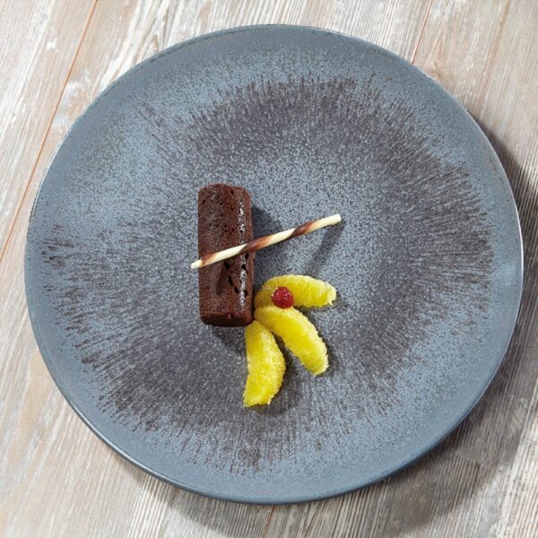 Boreales Bread Plate 15cm-Grey