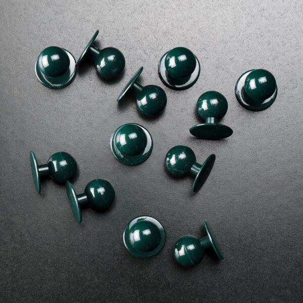 Bottle Green Stud Buttons
