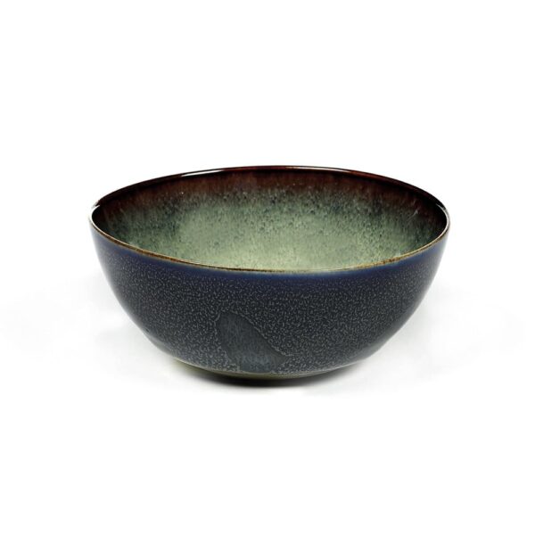 Bowl S 10.8x5cm(h) Misty Grey/ Dark Blue