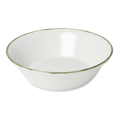 Bowl17x17.5cm Rustic Strok - Olive